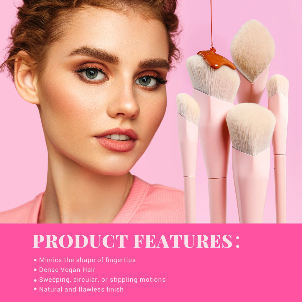 We Never Have Enough Of Jessup Pink Makeup Brushes Set 14Pcs