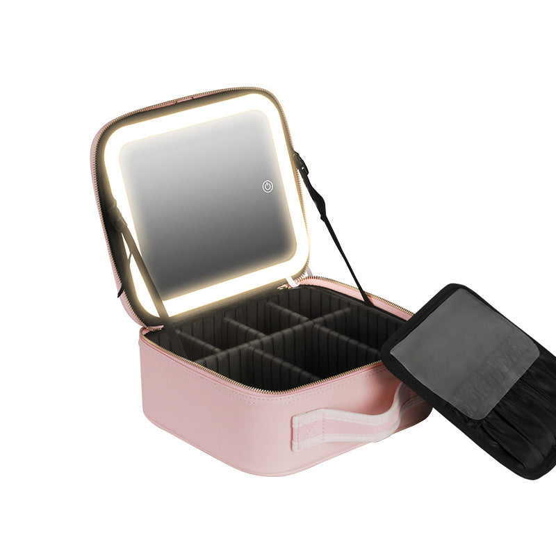 Cosmetic Bag With Mirror So You Can Easy GR Anywhere
