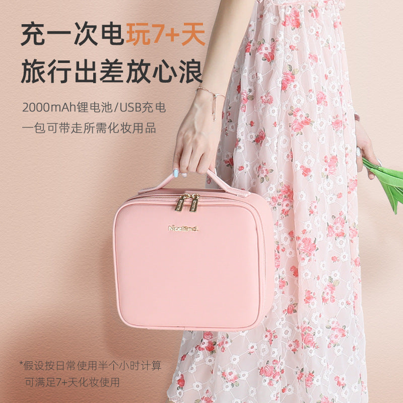 Cosmetic Bag With Mirror So You Can Easy GR Anywhere