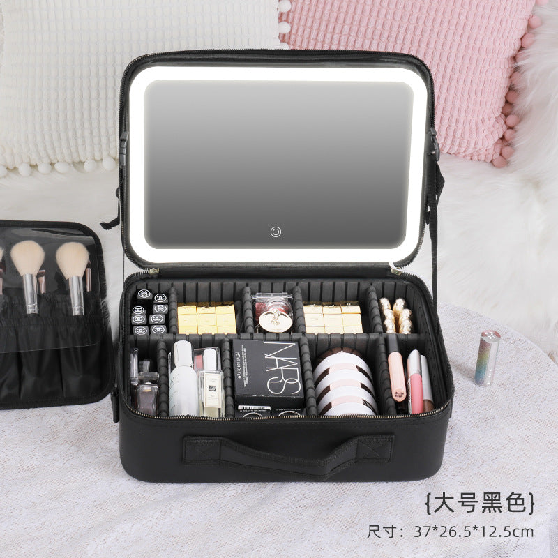 Cosmetic Bag With Mirror So You Can Easy GR Anywhere