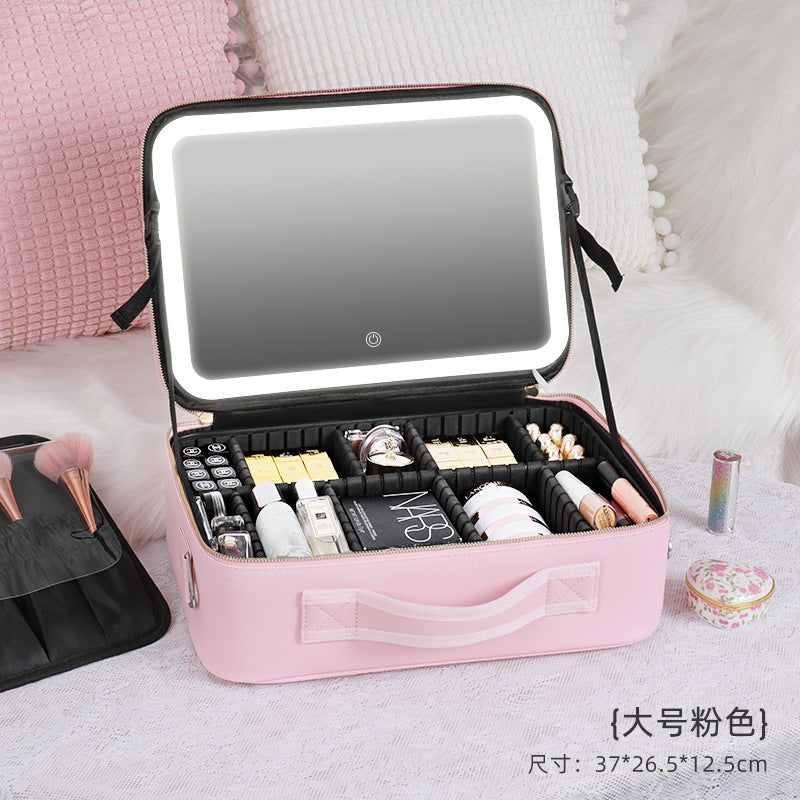 Cosmetic Bag With Mirror So You Can Easy GR Anywhere