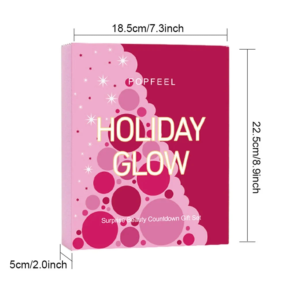 just Give Her A Christmas Advent With Lots Of Nice Makeup