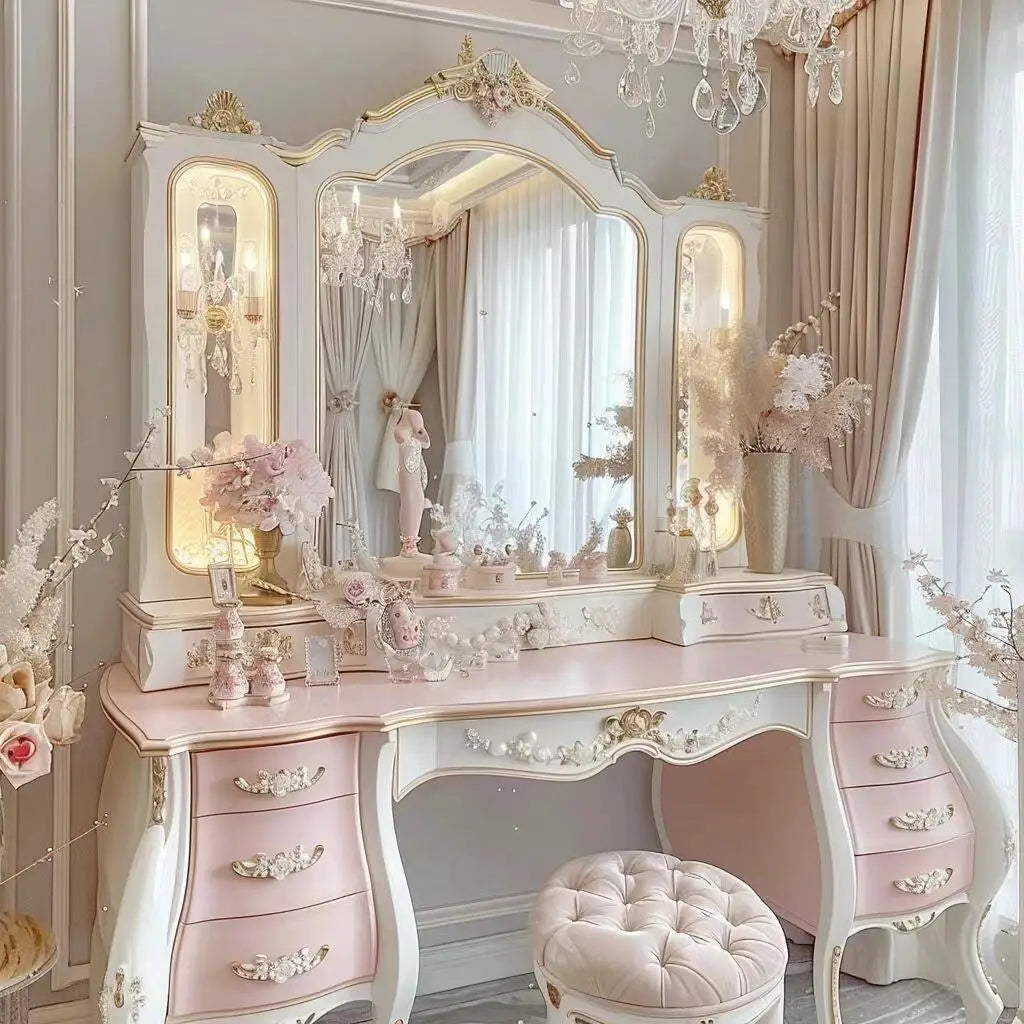 Princess Style Makeup Vanity