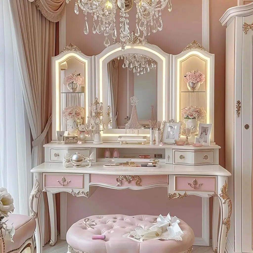 Princess Style Makeup Vanity