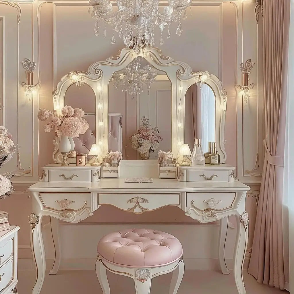 Princess Style Makeup Vanity