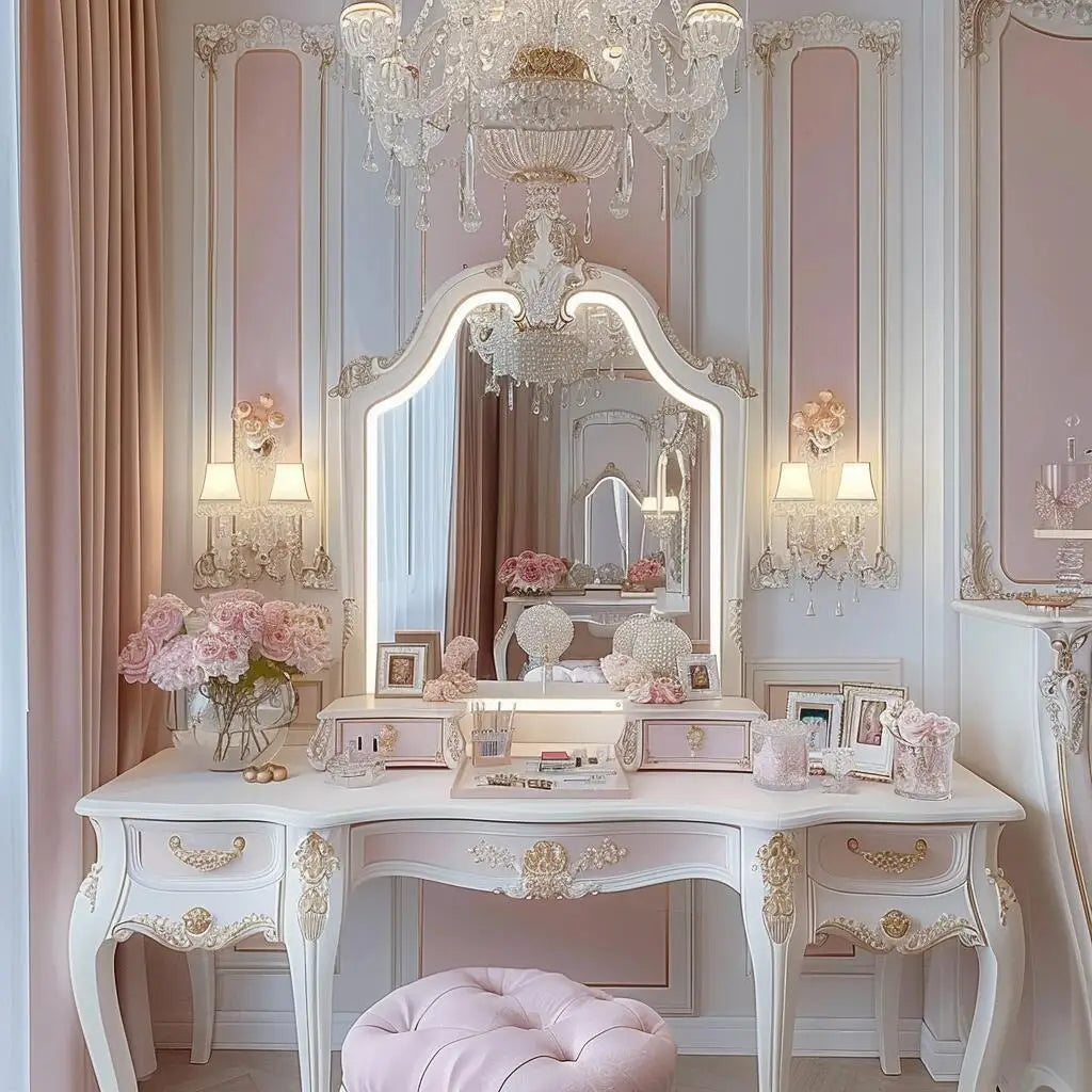 Princess Style Makeup Vanity
